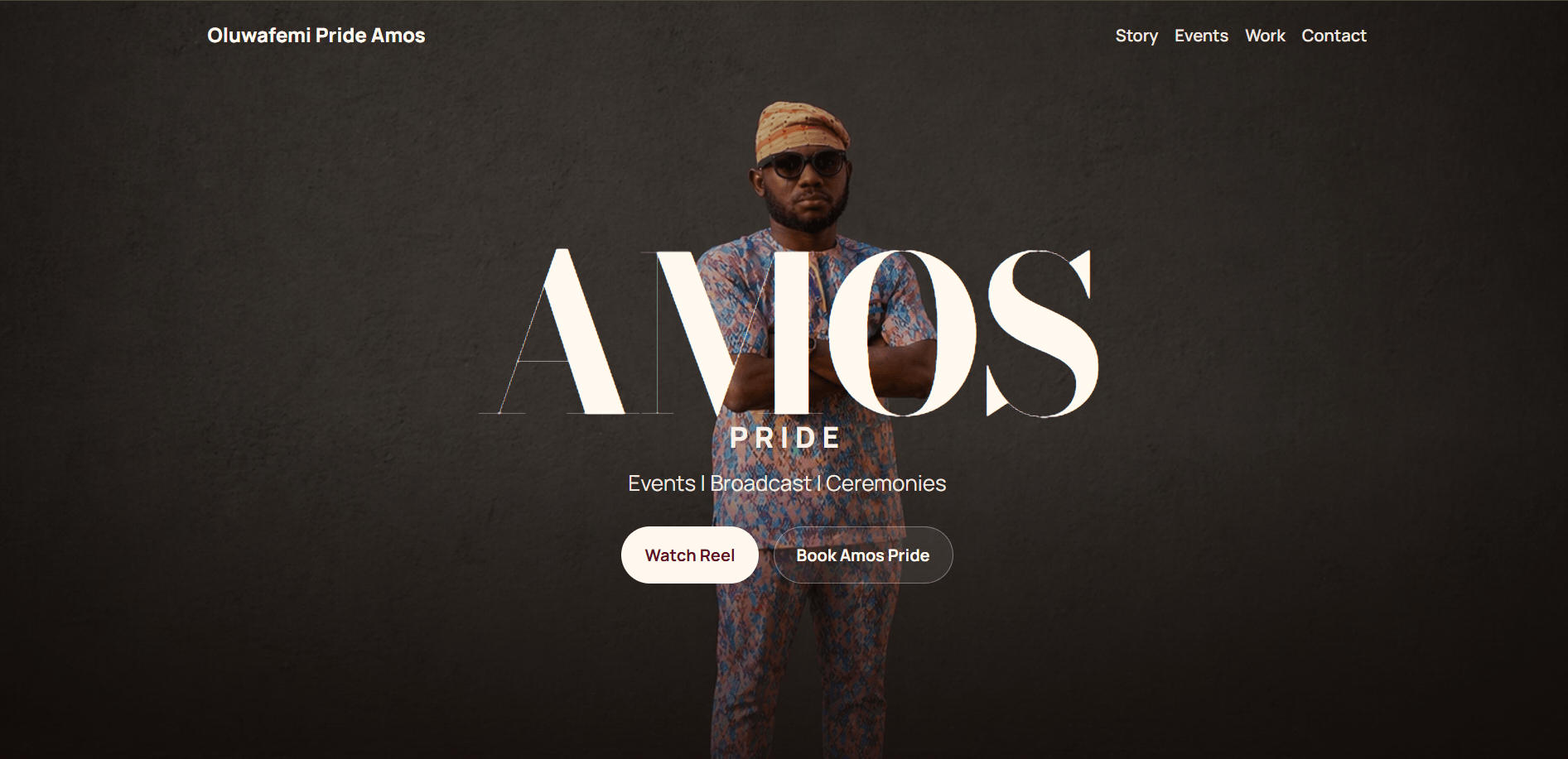 Amos Pride project screenshot 1