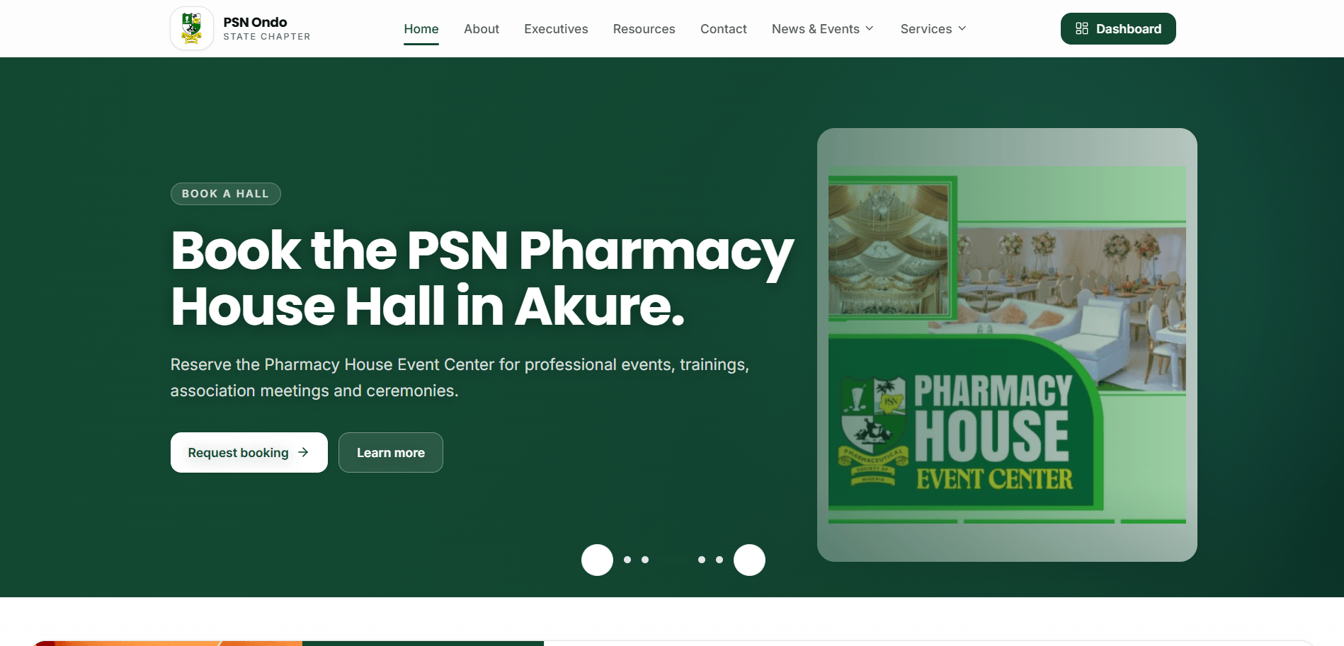 PSN Ondo project screenshot 1